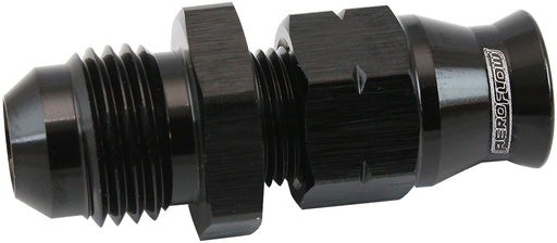1/4"   HARD LINE TO -6AN MALE ADAPTER BLACK w/ OLIVE