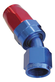 -4AN TAPER SERIES 30 DEGREE   HOSE END BLUE