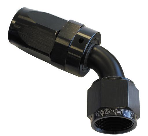 -8AN TAPER SERIES 60 DEGREE   HOSE END BLACK