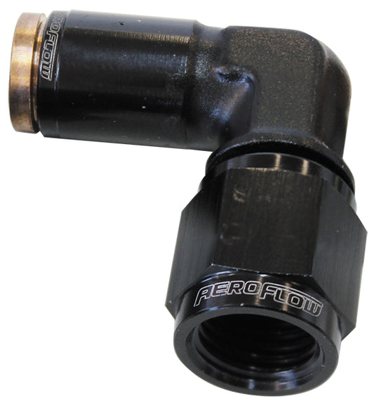 -3AN FEMALE 90 DEGREE TO 3/16"120 SERIES BLACK NYLON FITTING Default Title