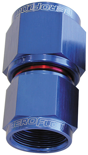 SWIVEL COUPLER REDUCER -8AN   TO -6AN BLUE FEMALE COUPLER Default Title