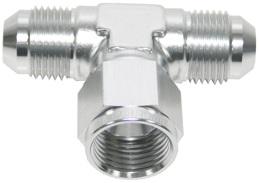 AN TEE -6AN FEMALE NUT        SILVER SWIVEL NUT ON SIDE Default Title