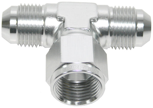 AN TEE -12AN FEMALE UT        SILVER SWIVEL NUT ON SIDE