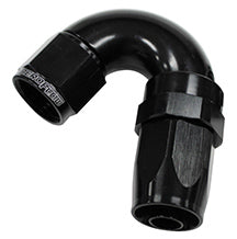 150 DEG HOSE END -04AN BLACK  FULL FLOW TAPER STYLE Default Title