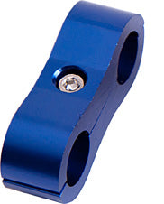 BILLET DUAL HOSE SEPER USE -16HOSE BLUE 27MM ID OR 1-1/16"