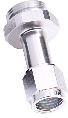 -8AN FEMALE TO HOLLEY 4150    SILVER SWIVEL NUT (PAIR)