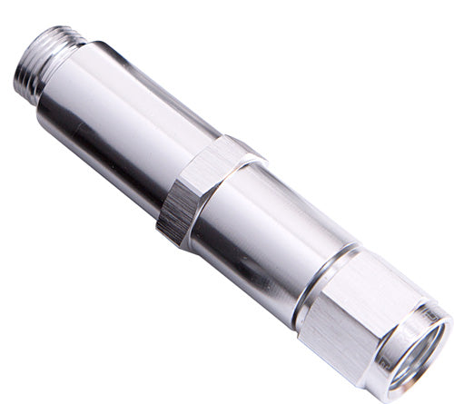 -6AN FEMALE TO BG / DEMON     SILVER SWIVEL NUT (PAIR)