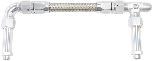 BG / DEMON DUAL INLET -8AN    SILVER SUIT 2X METERING BLOCKS