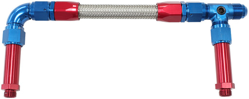 BG / DEMON DUAL INLET -8AN    BLUE SUIT 2 X METERING BLOCKS