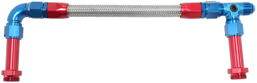 HOLLEY DUAL INLET -8AN 4500   BLUE SUIT DOMINATOR CARBS