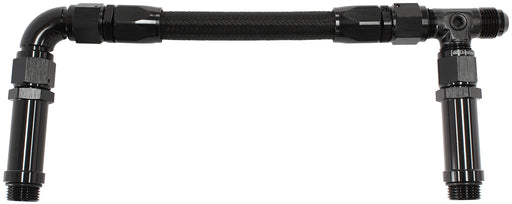 HOLLEY ULTRA HP ALUMINIUM SERIBLACK -8 ORB INLETS INTO BOWLS