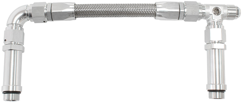 HOLLEY ULTRA HP ALUMINIUM SERISILVER -8 ORB INLET INTO BOWLS