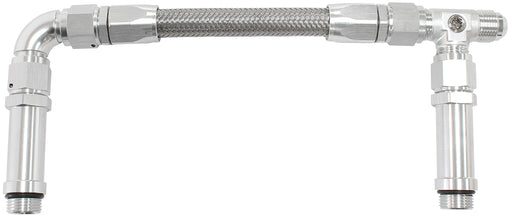 HOLLEY ULTRA HP ALUMINIUM SERISILVER -8 ORB INLET INTO BOWLS