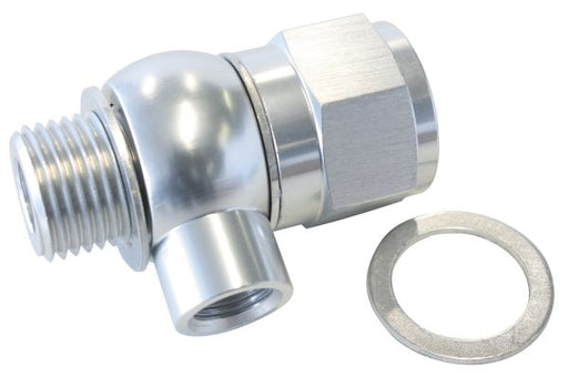 LS CHEVY OIL PRESSURE ADAPTER ALLOWS 1/8" NPT AUX PORT