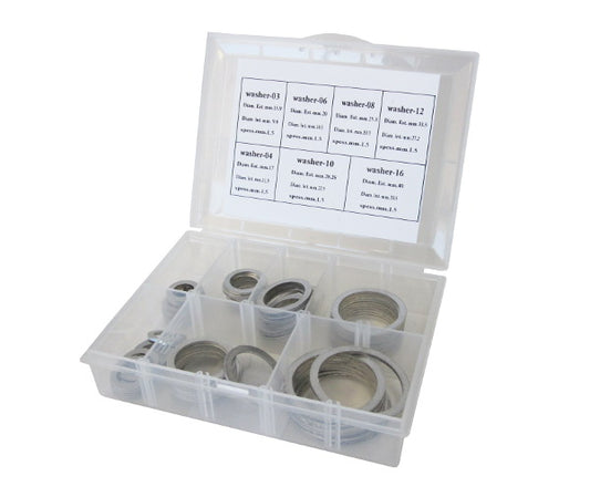 ALLOY CRUSH WASH  -3 TO -20 PK10 OF EACH IN PLASTIC CASE Default Title