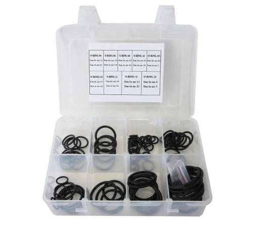 VITON O-RINGS -3 to -20AN PK  10 OF EACH IN PLASTIC CASE