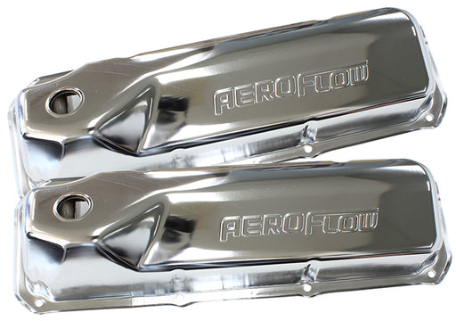 302 351C FORD STEEL VALVE     COVERS CHROME WITH AF LOGO