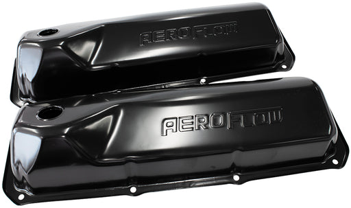 302 351C FORD STEEL VALVE     COVERS BLACK WITH AF LOGO