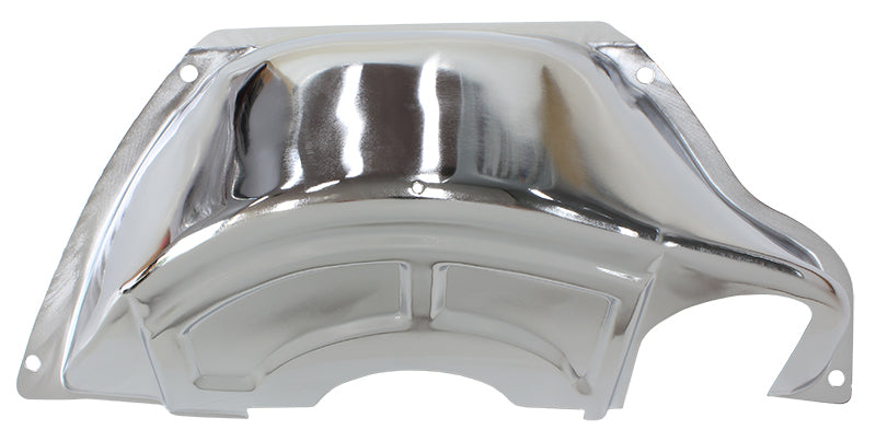 GM POWERGLIDE TRANS DUST      INSPECTION COVER CHROME