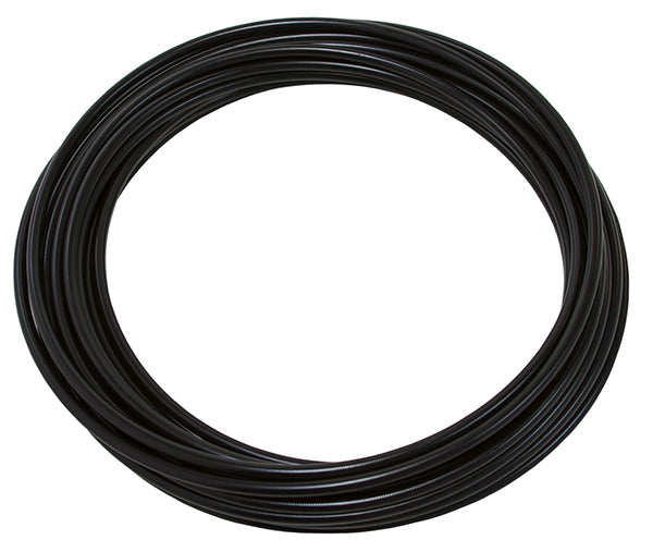 SS TEFLON BRAIDED HOSE -3AN CC2M BLACK 3.5mm ID 6.3mm OD Default Title