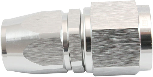 STEPPED STRAIGHT END -8 HOSE  TO -10AN REDUCER HOSE END SILVTEFLON AF 201-08-10DS