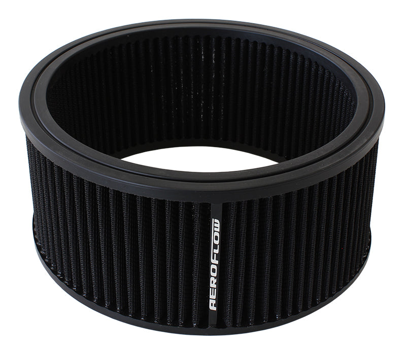 ROUND AIR FILTER 9" X 4"      WASHABLE COTTON ELEMENT