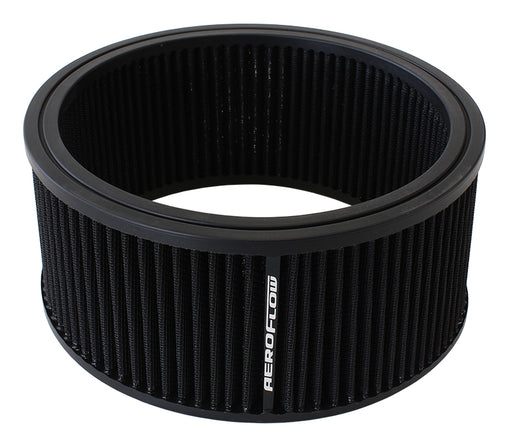 ROUND AIR FILTER 9" X 4"      WASHABLE COTTON ELEMENT