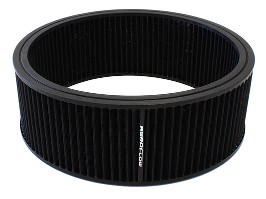 ROUND AIR FILTER 14" X 5"     WASHABLE COTTON ELEMENT Default Title
