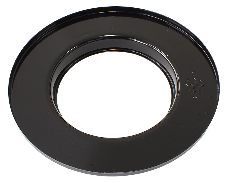 9" AIR CLEANER BASE ONLY 5-1/8FLAT BASE BLACK