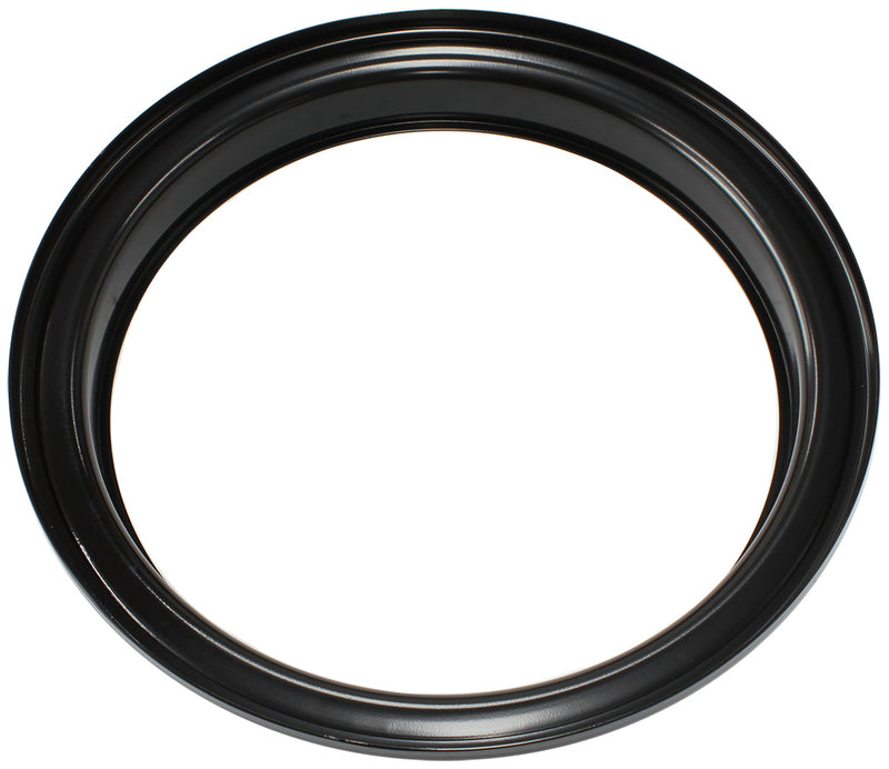 9" AIR CLEANER BASE ONLY      FLAT BASE BLACK 7-5/16"