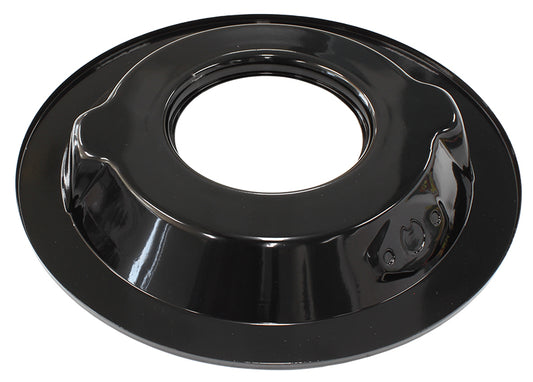 14" AIR CLEANER BASE ONLY     RECESSED 1-1/8" (28MM) BLACK Default Title