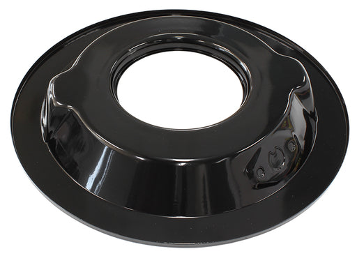 14" AIR CLEANER BASE ONLY     RECESSED 1-1/8" (28MM) BLACK