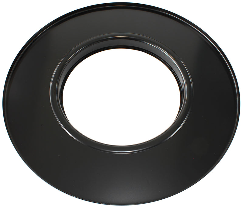 14" AIR CLEANER BASE ONLY     FLAT BASE BLACK 7-5/16"