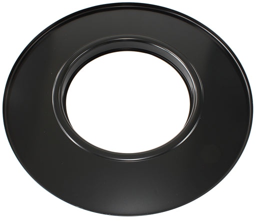 14" AIR CLEANER BASE ONLY     FLAT BASE BLACK 7-5/16"