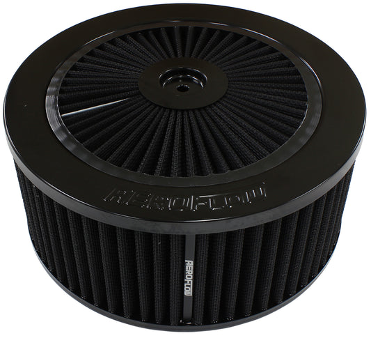 9" X 4" FULL FLOW ASSEMBLY    7-5/16" FLAT BASE BLACK COTTO Default Title