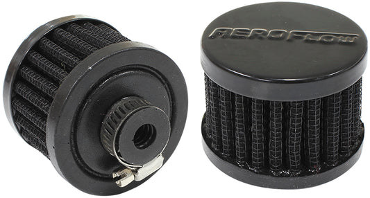 3/8" UNIV CLAMP ON FILTER     2" O.D,1-1/2" H, BLACK TOP Default Title