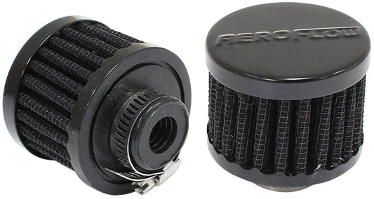 1/2" UNIV CLAMP ON FILTER     2" O.D,1-1/2" H,BLACK TOP Default Title