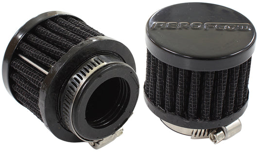 1" UNIV CLAMP ON FILTER       2" O.D,1-1/2" H, BLACK TOP Default Title