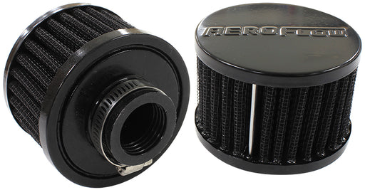 1" UNIV CLAMP ON FILTER       3" O.D,2-1/4" H, BLACK TOP