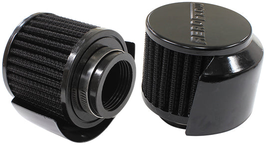 1-1/2" BREATHER FILTER WITH   SHIELD 3"O.D,2-1/2"H BLACK TOP Default Title