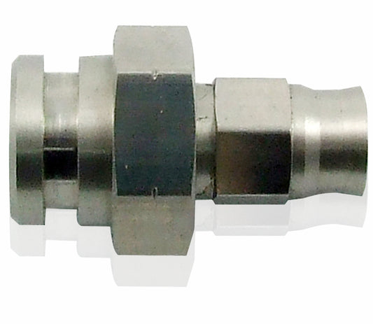 FEMALE INVERTED FLARE 17MM HEXWITH RET CLIP RECESS 3/8 X 24 Default Title