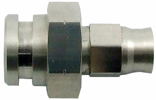 FEMALE INVERTED FLARE 17MM HEXWITH RET CLIP RECESS 7/16 X 20