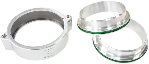 3.5" BILLET INTERCOOLER CLAMPSQUICK CONNECT POLISHED CLAMP