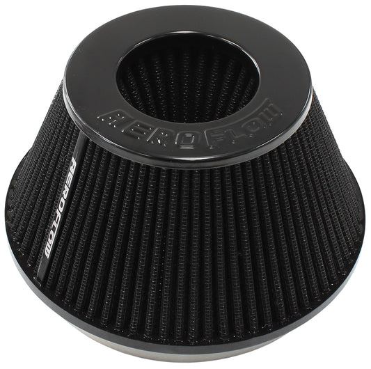 6" CLAMP-ON TAPERED FILTER    7.6 / 4.7" O.D,  4" HIGH BLACK Default Title