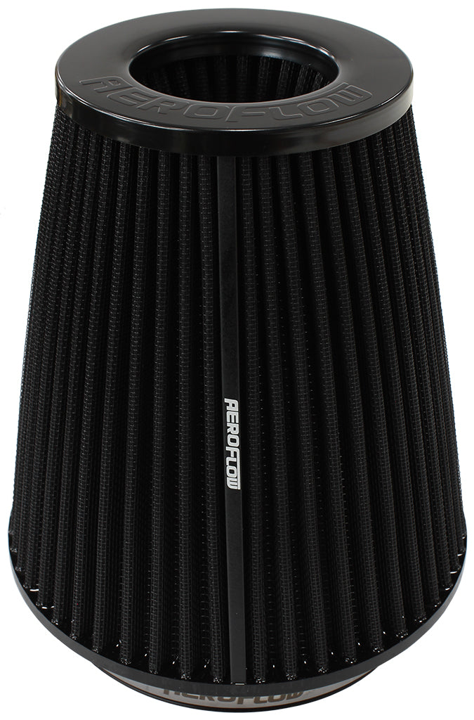 6" CLAMP-ON INV TAPERED FILTER7.5 / 4.7 O.D, 8" H BLACK