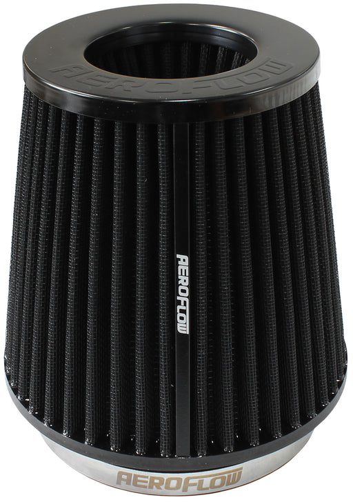 5" CLAMP-ON INV TAPERED FILTER4.5 / 6.5 O.D, 6" H BLACK