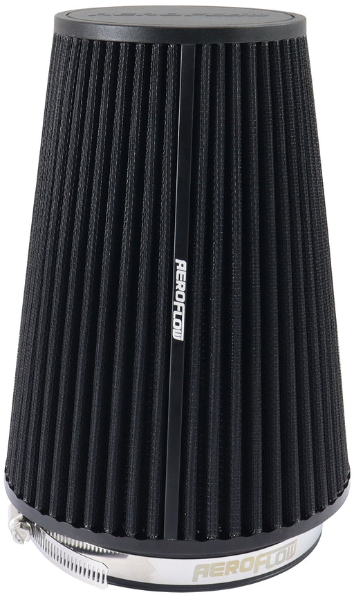 5" CLAMP-ON TAPERED FILTER    4.3 - 6.0 O.D, 8.50 HIGH BLACK