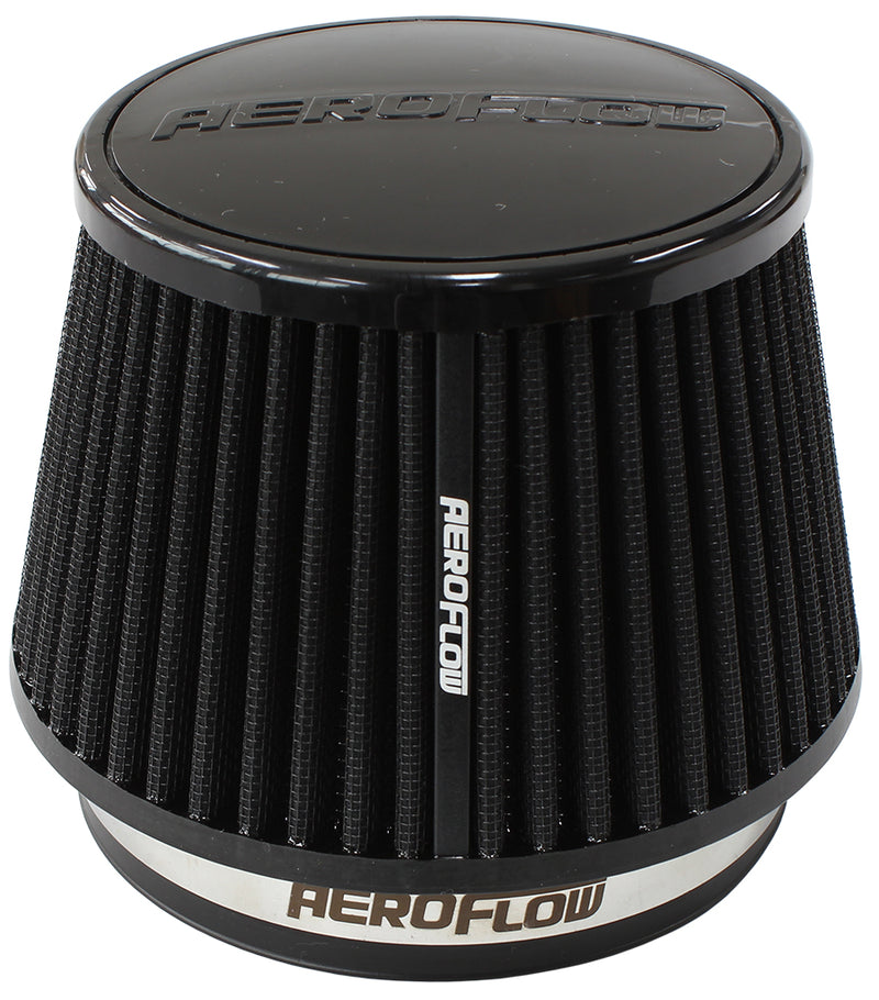 5" CLAMP-ON TAPERED FILTER    4.6-6.5 O.D, 4.15 HIGH BLACK