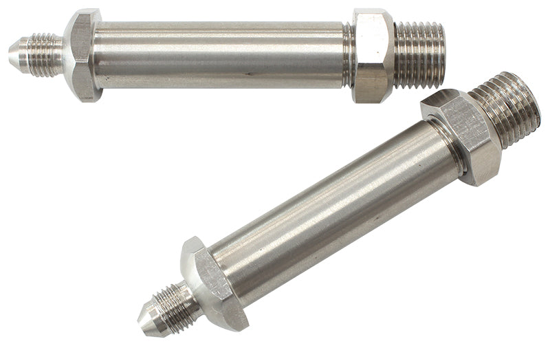 SS 2-3/8"  THRU FRAME         FITTINGS X 2 1/8" NPT TO -3AN