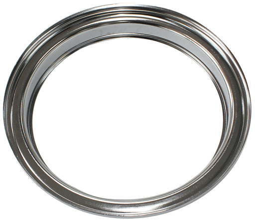 9" AIR CLEANER BASE ONLY      FLAT BASE CHROME 7-5/16"